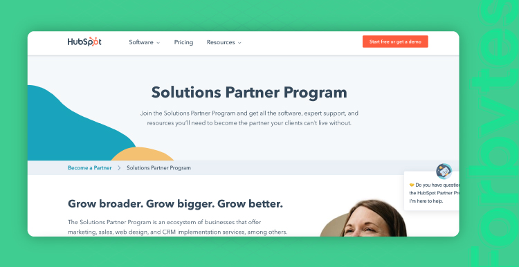 HubSpot screenshot 