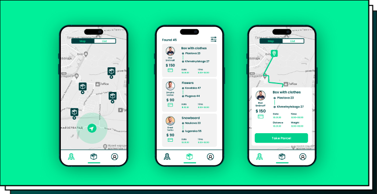 Courier Management Software mobile Forbytes